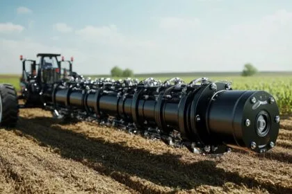 Vérins double effet améliorant l'efficacité des machines agricoles