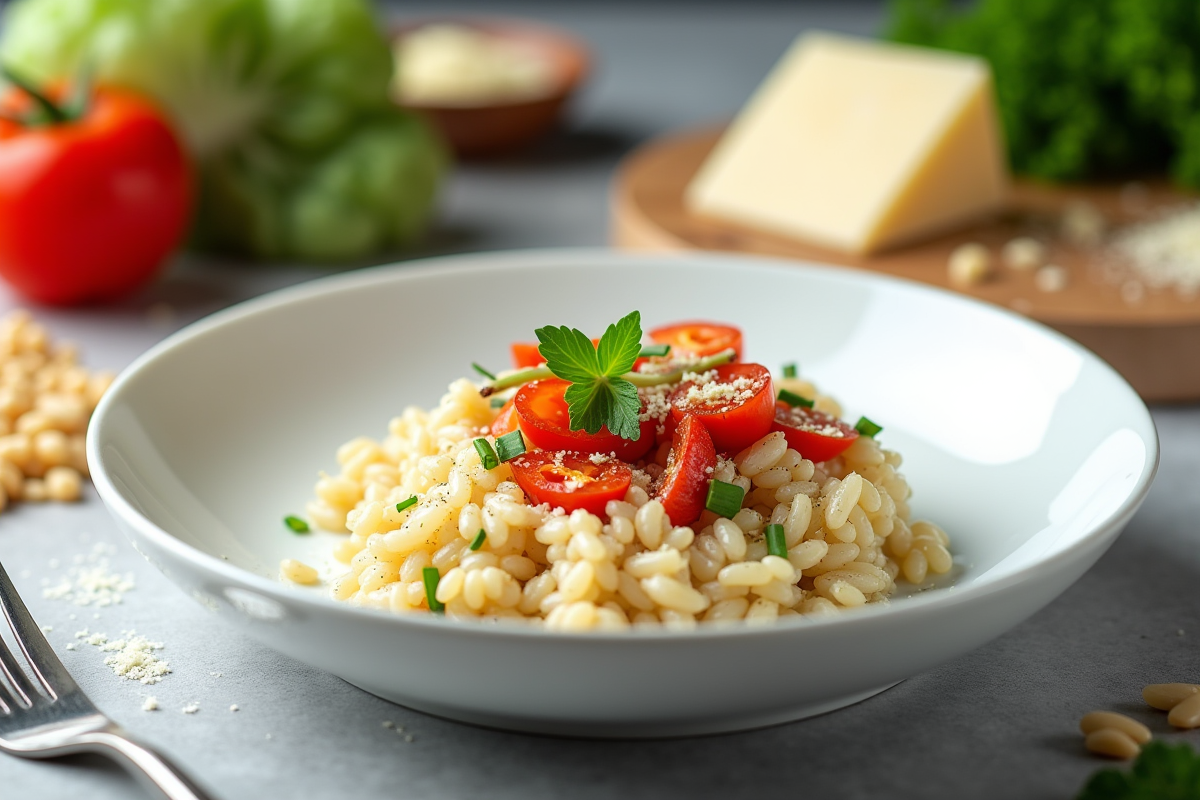 risotto légumes