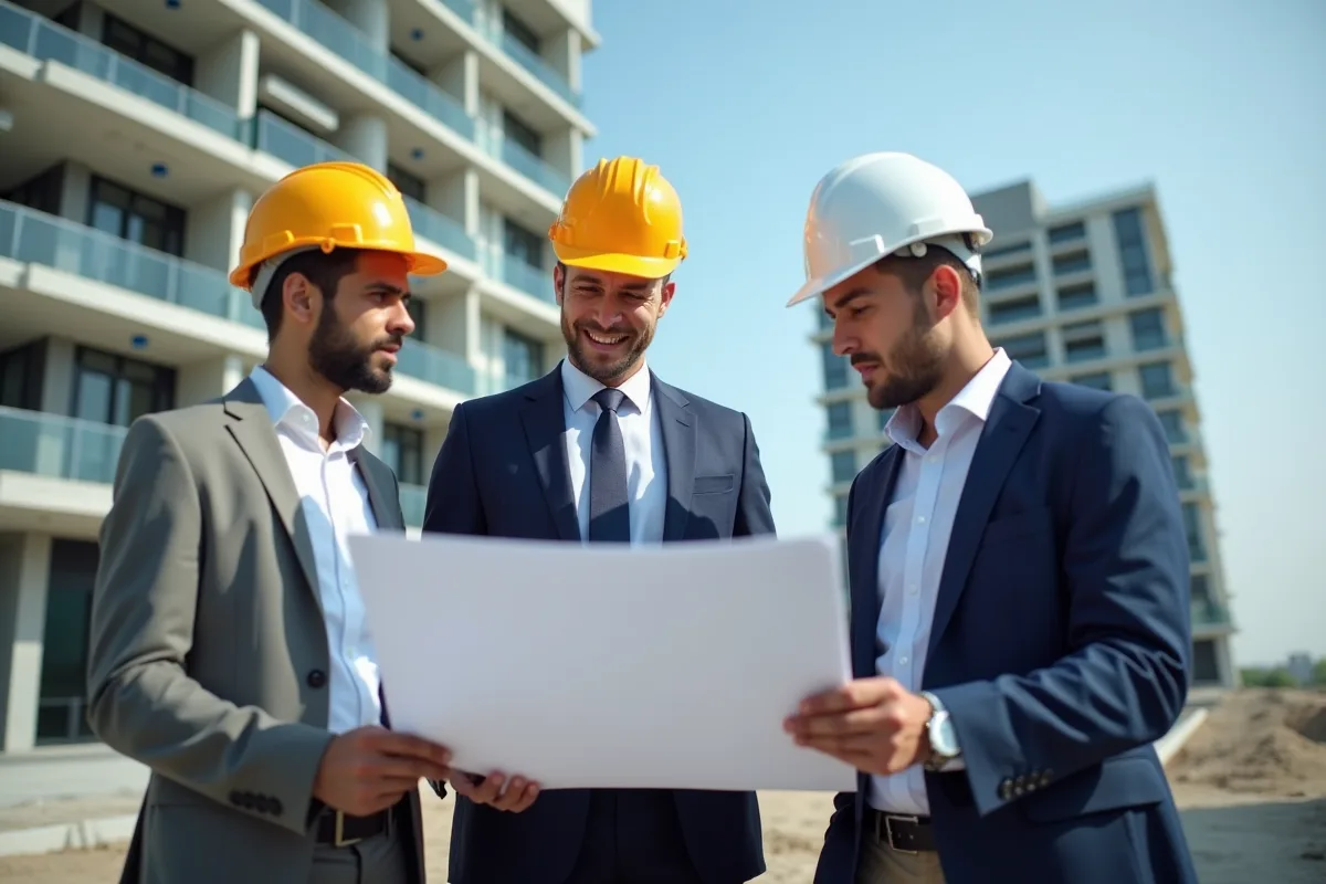 Quartier en construction illustrant le rôle du responsable de programme immobilier