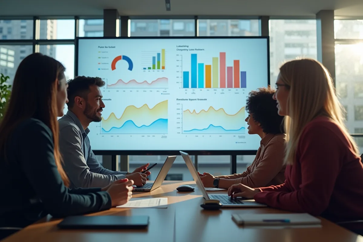 Graphique illustrant l'impact d'une gestion du temps sur la productivité en entreprise