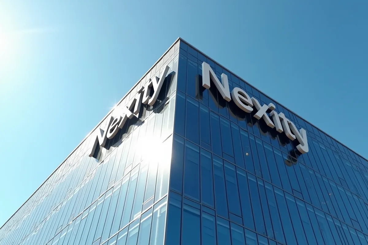 Ancien logo du Groupe George V avant le changement de nom en Nexity